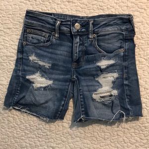 American Eagle next level stretch X midi Jean short